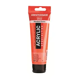 Фарба акрилова Amsterdam (257) Дзеркальний оранжевий 120 мл Royal Talens (8712079279189)