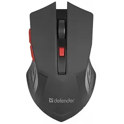 Мишка Defender Accura MM-275 Black-Red (52276)