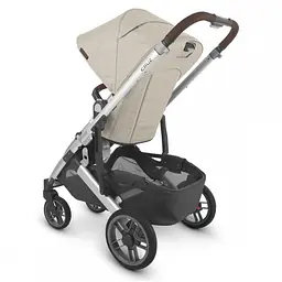 Прогулянкова коляска Uppababy Cruz V2 - Declan + Люлька Uppababy Carrycot-Declan-Oat Melange Silver Frame - мініатюра 11