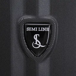 Валіза маленька під ручну поклажу Semi Line 20 дюймів (S) дюймів (S) ABS-Plastic Black (T5854-1) - мініатюра 7