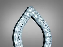 Бра настінне Romin LED чорне 17 Вт CCT ланцюжок - мініатюра 4