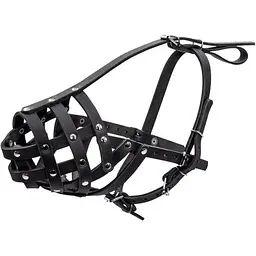 Намордник для собак Collar твердий № 1, 33 см чорний