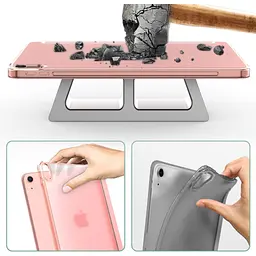 Чохол до планшета BeCover Tri Fold Hard Apple iPad Air 11" M2/M3 (2024/2025) Pink (711416) - мініатюра 4