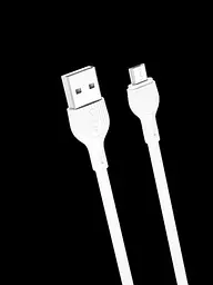 USB Кабель XO NB200 MicroUSB 2.1A 2.0m Білий
