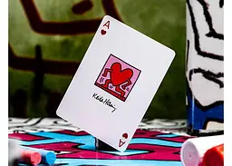 Карти гральні United States Playing Card Company Theory11 Keith Haring (PC_KH) - мініатюра 6
