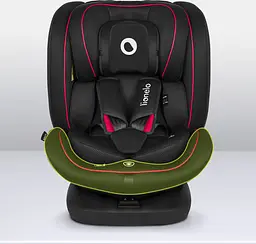 Дитяче автокрісло Lionelo Bastiaan i-Size Black Red, чорне з червоним (LO-BASTIAAN I-SIZE BLACK RED) - мініатюра 7