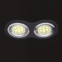 Світильник точковий Brille HDL-DT 112/2 MR16 BK 36-446 - мініатюра 2
