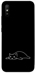 TPU чохол Demsky Lazy cat для Xiaomi Redmi 9A