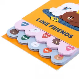 Блокнот Yes Line Friends Team 85x142 мм 60 аркушів без лініювання (152160) - мініатюра 2