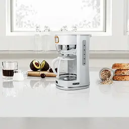 Кавоварка крапельна Muse біла MS-220 W - мініатюра 4