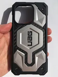 Оригінальний протиударний чохол для iPhone 16 Pro Max UAG Monarch Titanium 114457113636 - мініатюра 4