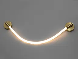 Світильник настінний LED Diasha SY9600-GAB Шланг 10W, 550 лм, бронза, сучасний стиль для дому та офісу - мініатюра 2