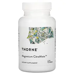 Магний Magnesium CitraMate 90 капсул Thorne vit0005424