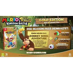 Гра Mario + Rabbids Kingdom Battle Gold Edition (російські субтитри) (Nintendo Switch) - мініатюра 2