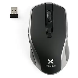 Мишка Vinga MSW-909 Silent black-grey - мініатюра 1