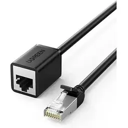 Патч-корд 1м, F/UTP cat 6 RJ-45 extension black Ugreen (U_11279)