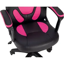 Геймерське дитяче крісло GT Racer чорне з рожевим (X-1414 Black/Pink) - мініатюра 6