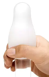 Мастурбатор яйце Tenga Egg Stronger Thunder білий - мініатюра 7