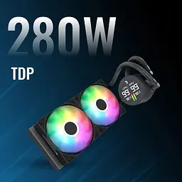 СВО Aerocool Abyss L240R Digi Black (ACLA-AD24117.11) - мініатюра 7
