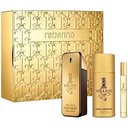 Набір Paco Rabanne 1 Million туалетна вода 100 мл 150 мл дезодорант туалетна вода 10 мл