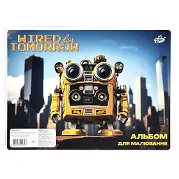 Альбом для малювання Brisk Wired for tomorrow САВ-1/271-8 А4, 20 аркушів на пружині