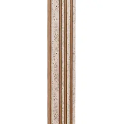 Рейка декоративна Sticker Wall PS 2900х118х11мм Світлий мармур із золотими вкрапленнями SW-00002141- - мініатюра 5