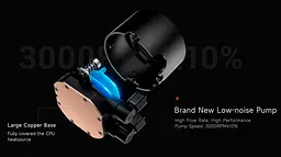 СВО PcCooler PсCOOLER DA360 ARGB Black (DA360-BKAWXX-GL) - мініатюра 6