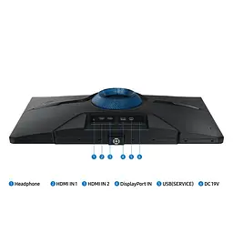 Монітор 27" Samsung Odyssey G4 S27BG400EI FHD IPS 240Hz (LS27BG400EIXUA) U1 - мініатюра 11