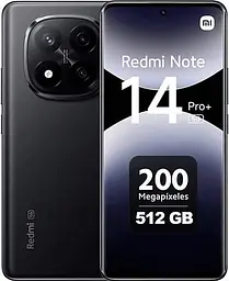 Смартфон Xiaomi Redmi Note 14 Pro+ 5G 12/512GB Midnight Black (Global Version)