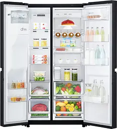 Холодильник SBS LG GC-L247CBDC чорний матовий (GC-L247CBDC) - мініатюра 3