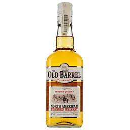 Віскі The Old Barrel Blended American Whiskey 40% 0.7 л