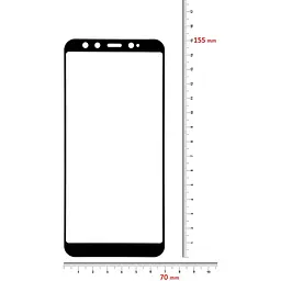 Захисне скло BeCover для Xiaomi Mi A2 / Mi6x Black (702444) - мініатюра 3