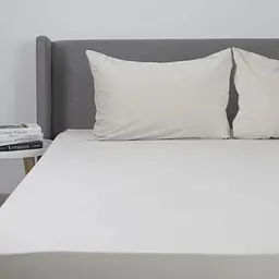 Простирадло ТЕП Velour з резинкою світло-сіре, 160 x 200 (2-04756_34180) - мініатюра 3