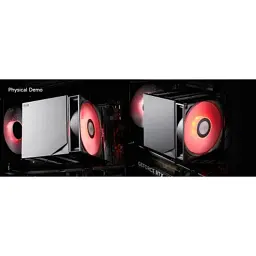 Кулер до процесора PcCooler Охолоджувач для процесора PсCOOLER RT720 TC ARGB BK чорний IntelLGA 11 (RT720 TC ARGB BK) - мініатюра 12