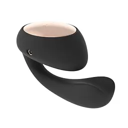 Смарт-вібратор LELO Ida Wave Black, вагінально-кліторальний, технологія WaveMotion, 2 мотори - мініатюра 4