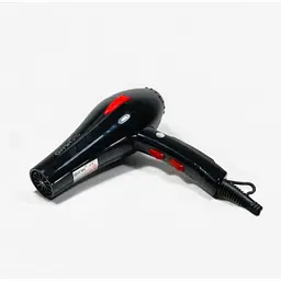 Фен для волосся чорний з двома режимами Gemei GM-1706 1500w - мініатюра 3