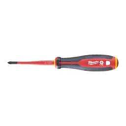 Викрутка з тригранною рукояткою ізольована VDE MILWAUKEE, PH1х80мм - мініатюра 2