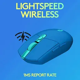 Мишка комп'ютерна Logitech G304 Lightspeed Blue (910-006016) - мініатюра 7