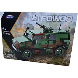Конструктор Бронетранспортер ATF Dingo 670 Деталей XingBao - мініатюра 8