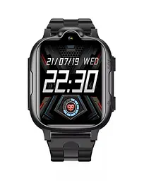 Подарунковий дитячий водонепроникний смарт-годинник Smart Watch K15 4G з камерою і GPS-відстеженням Чорний - мініатюра 2