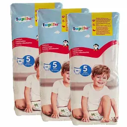 Преміум підгузки-трусики Lupilu soft & dry 5 (13-20 кг), 114 шт