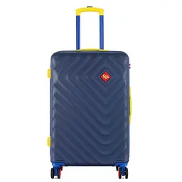 Валіза середня Semi Line 24 дюйми (M) дюйми (M) ABS-Plastic Blue (T5807-2) - мініатюра 2
