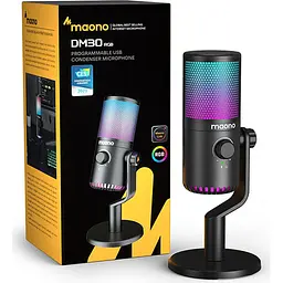 Мікрофон Maono DM30 RGB Black [119500] - мініатюра 2