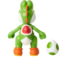 Ігрова фігурка Super Mario Зелений Йоші, з артикуляцією, 10 см (68522-RF1) - мініатюра 4