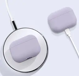 Чохол Ultrathin Silicone Case для AirPods Pro Dark Purple [49716] - мініатюра 5