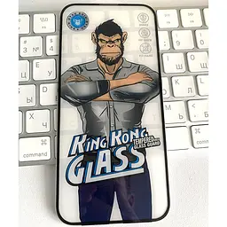 Захисне 2.5D скло King Kong HD для Apple iPhone 16 Pro Max (6.9") Чорний Epik teh0031221 - мініатюра 3