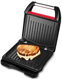 Електрогриль George Foreman 25040-56 Family Steel Grill 1650 Вт Червоний (25040-56GF) - мініатюра 9