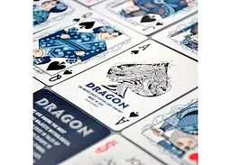Карти гральні United States Playing Card Company Bicycle Dragon (Bicycle Premium) (2451) - мініатюра 6