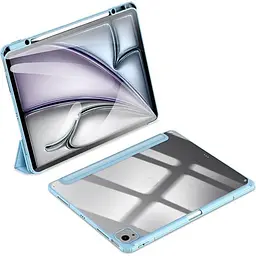 Чохол-книжка Dux Ducis Toby Series With Pencil Holder для Apple iPad Air 13` (2024-2026)/Pro 12.9` (2020-2022) Blue [130633] - мініатюра 4