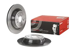 Диск гальмівний невентильований Ford Mondeo V, Kuga II, Lincoln Mkc 12-25р Brembo (08.N258.21) - мініатюра 2